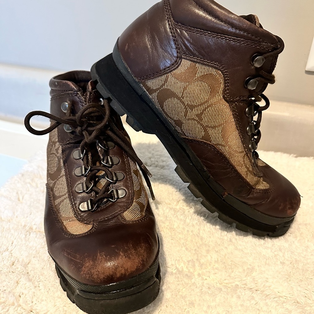 Coach Winter Boots size 8